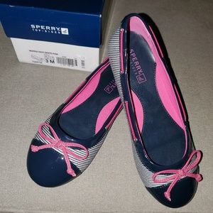 NEW Girls Sperry Marina Ballet Flat